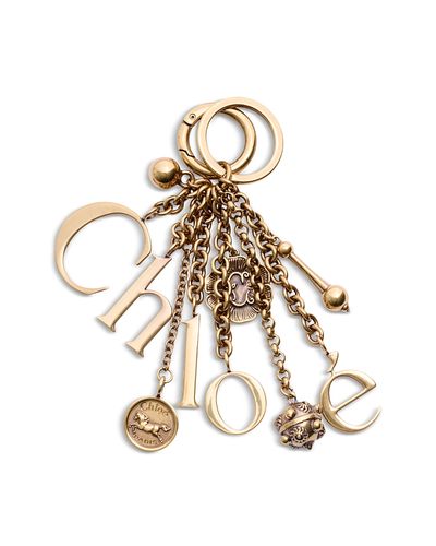Chloe Chloe Symbols Logo Key Ring & Bag Charm