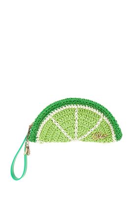 Chloe Chloe Tropicus Lime Clutch