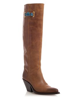 Chloe Chloe Women's Azelan Leather Knee High Boots