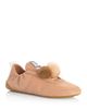 Chloe Chloe Women's Kick Leather & Shearling Pom Pom Sneakers - 1