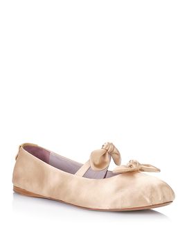 Chloe Chloe Women's Penny Satin Ballerina Flats