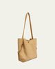 Chloe Clover Raffia-Effect Tote Bag - 3