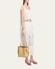 Chloe Clover Raffia-Effect Tote Bag - 5
