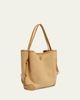 Chloe Clover Small Raffia-Effect Tote Bag - 3