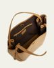 Chloe Clover Small Raffia-Effect Tote Bag - 4