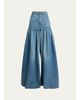 Chloe Fit-and-Flare Denim Jeans - 1