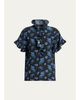 Chloe Floral Ruffled Silk Top - 1