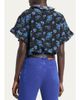 Chloe Floral Ruffled Silk Top - 3