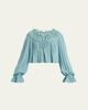 Chloe Iconic Organic Silk Georgette Top - 1