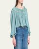 Chloe Iconic Organic Silk Georgette Top - 4