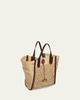 Chloe Iconic Small Crochet Raffia Tote Bag - 3