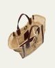 Chloe Iconic Small Crochet Raffia Tote Bag - 4