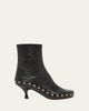 Chloe Junie Studded Leather Ankle Boots - 1
