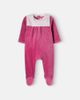 Chloe Kids Chloé Kids Baby cotton velvet onesie - 1