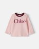 Chloe Kids Chloé Kids Baby logo cotton jersey T-shirt - 1