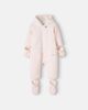 Chloe Kids Chloé Kids Baby quilted hooded snowsuit - 4