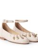 Chloe Kids Chloé Kids Embellished leather ballet flats - 1