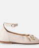 Chloe Kids Chloé Kids Embellished leather ballet flats - 3