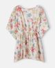 Chloe Kids Chloé Kids Floral drawstring cotton beach cover-up - 2