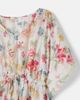 Chloe Kids Chloé Kids Floral drawstring cotton beach cover-up - 3