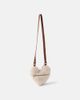Chloe Kids Chloé Kids Heart leather-trimmed crossbody bag - 4