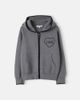 Chloe Kids Chloé Kids Logo cotton and wool zip-up hoodie - 1