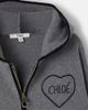 Chloe Kids Chloé Kids Logo cotton and wool zip-up hoodie - 4