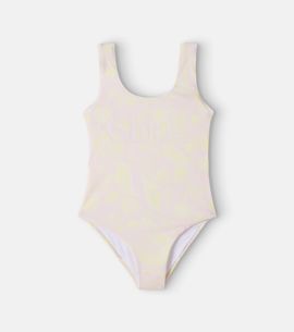 Chloe Kids Chloé Kids Logo floral swimsuit