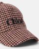 Chloe Kids Chloé Kids Logo houndstooth wool-blend baseball cap - 3