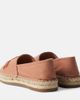 Chloe Kids Chloé Kids Logo leather-trimmed espadrilles - 2