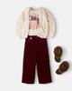 Chloe Kids Chloé Kids Logo suede mules - 2