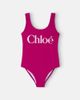 Chloe Kids Chloé Kids Logo swimsuit - 1