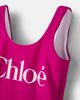 Chloe Kids Chloé Kids Logo swimsuit - 3