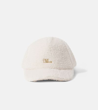 Chloe Kids Chloé Kids Logo teddy baseball cap