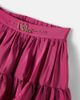 Chloe Kids Chloé Kids Logo tiered skirt - 4