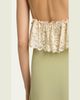Chloe Lace-Ruffle Silk Crepe De Chine Maxi Slip Dress - 5
