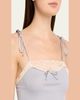 Chloe Lace-Trim Rib Cami Top - 5