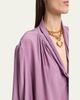 Chloe Organic Silk Crepe De Chine Dress - 5