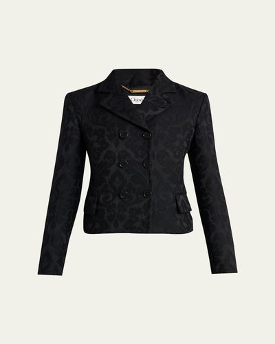 Chloe Ornamental Jacquard Top Coat