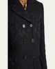Chloe Ornamental Jacquard Top Coat - 4