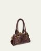 Chloe Paddington Small Python-Print Leather Top-Handle Bag - 3
