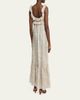 Chloe Painted Flowers Silk Maxi Dress - 3