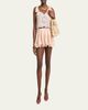 Chloe Painted Flowers Silk Shorts - 2