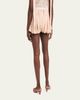 Chloe Painted Flowers Silk Shorts - 3