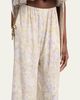 Chloe Painted Flowers Silk Trousers - 5