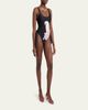 Chloe Parrot Print One-Piece Swimsuit - 4
