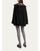 Chloe Pleated Floral Lace Tie-Neck Mini Dress - 3