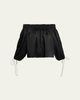 Chloe Silk Off-The-Shoulder Top - 1
