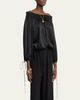 Chloe Silk Off-The-Shoulder Top - 4