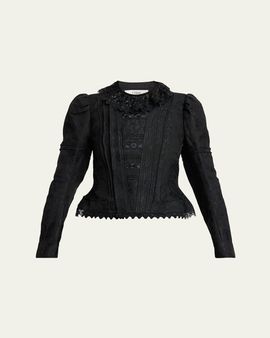 Chloe Soft Floral Jacquard Jacket